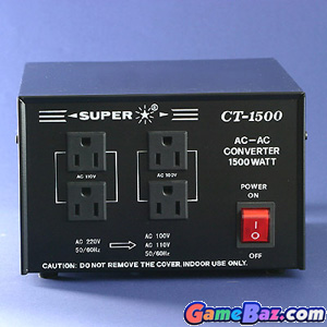 PC 220V <-> 110V Stepdown Converter (1500W) Picture / Boxart